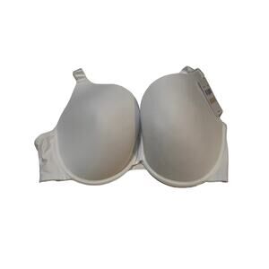 Meleneca No Boundaries Full Coverage Underwire Bra White NWT 42D